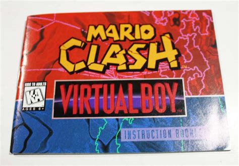 Manual - Mario Clash - Virtual Boy-VB_MARIO_CLASH_M