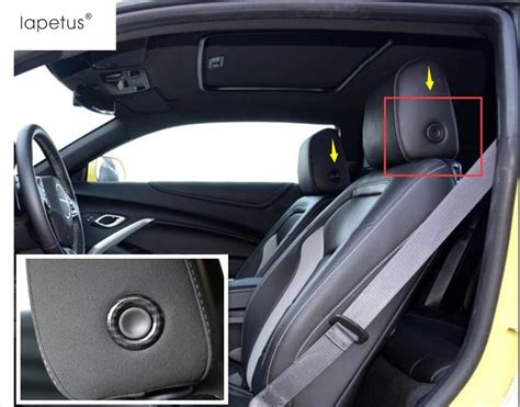 Lapetus Accessories Fit For Chevrolet Camaro / Equinox 2016 2019 Carbon Fiber Style Seat ...