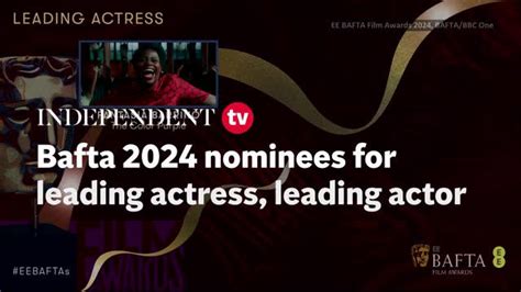 Watch: Bafta 2024 nominees for best film, leading actor and actress ...