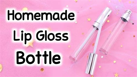 How to make lip gloss container at home | DIY lip gloss bottle ...