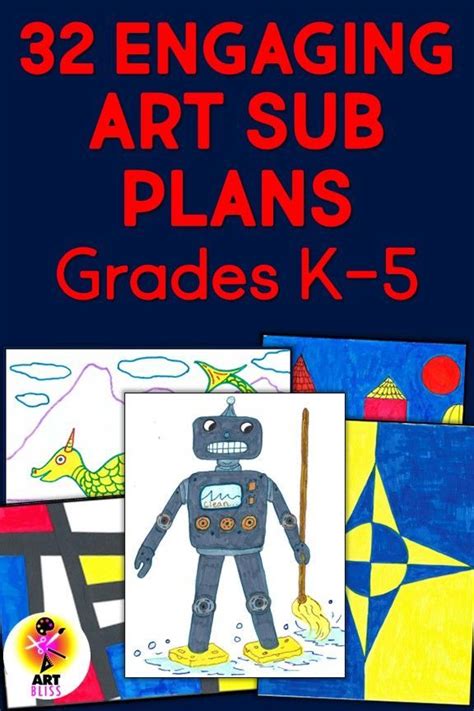 Elementary Art Sub Plans Mega Bundle in 2022 | Art sub plans, Elementary art, How to plan