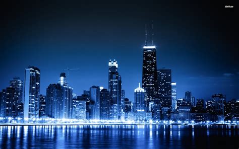 chicago-at-night-wallpaper-4 - Clean Energy Trust - Clean Energy Trust