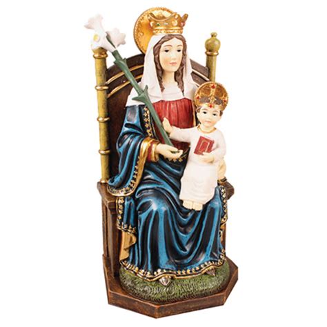 Our Lady Of Walsingham Statue 30cm / 12 Inches High Resin Cast Figurine ...