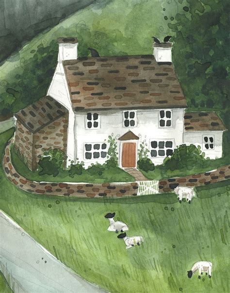 The Art of Michelle: Landscape 2: An Irish Cottage