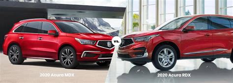 2020 Acura MDX vs. 2020 Acura RDX - Springfield Acura