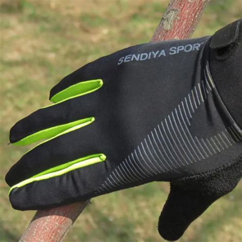 1 Pair Bike Bicycle Gloves Full Finger Touchscreen Men Women MTB Gloves ...