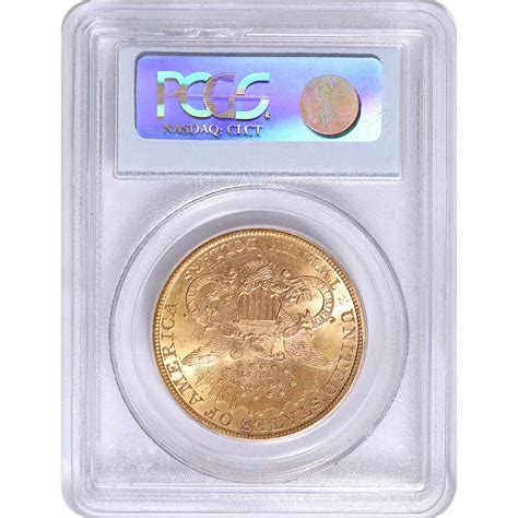 Certified US Gold $20 Liberty 1897-S MS62 PCGS | Golden Eagle Coins