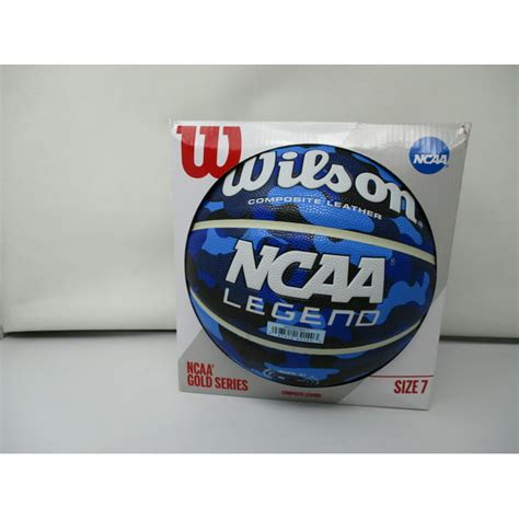 Wilson Gold Series NCAA LEGEND Composite Leather Size 7 Camouflage Blue ...