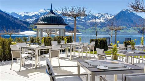 Luxury Lake Lucerne spa hotel with gourmet restaurant - Park Hotel Vitznau