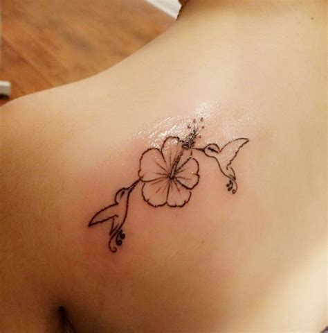 Hibiscus and hummingbird tattoo | Hibiscus tattoo, Hummingbird tattoo, Tattoos