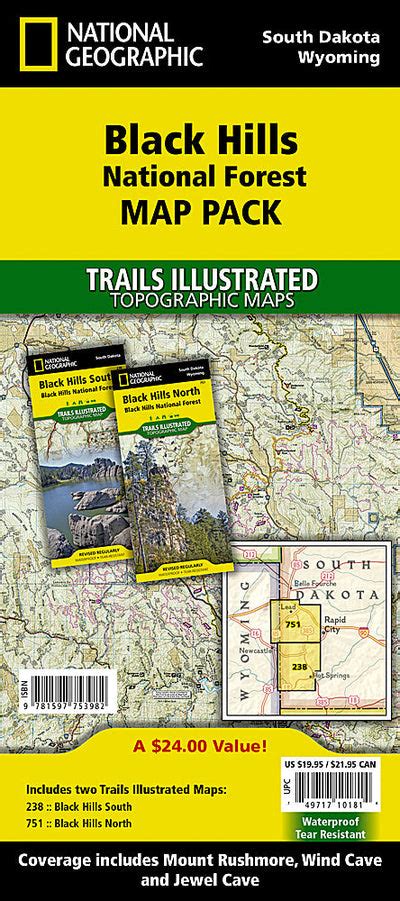 Black Hills National Forest [Map Pack Bundle] map by National ...