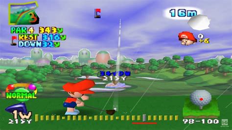 Mario Golf - Nintendo 64 Gameplay (720p60fps) - YouTube