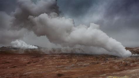 Premium Photo | Gunnuhver geothermal area on reykjanes peninsula