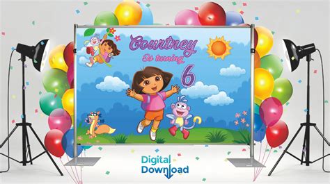 Dora The Explorer Birthday Party - Dora The Explorer Decoration ...