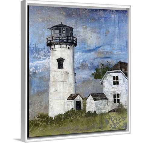 Breakwater Bay 'Lighthouse Beacon I' Painting on Canvas | Wayfair