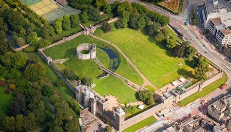 Cardiff Castle in Cardiff South Wales