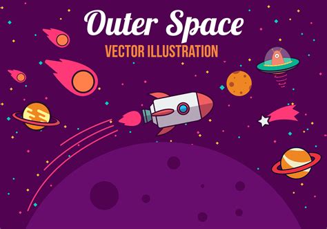 Space Vector Illustration 118906 Vector Art at Vecteezy