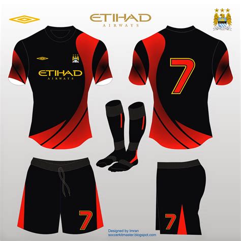 Football Kit Design Master: MCFC Football Kit Designs