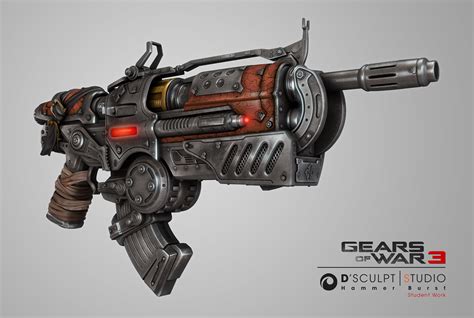 Gear of War_Gun | Behance