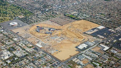 SoFi Stadium at Hollywood Park | West Coast Aerial Photography, Inc