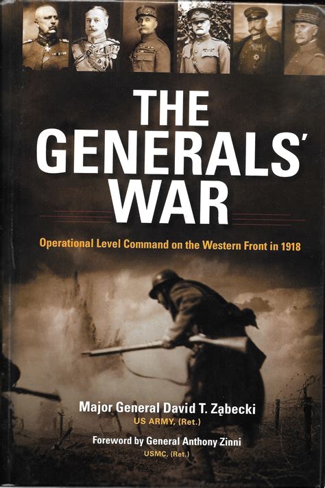 The Generals’ War book cover – WW1 Historical Association