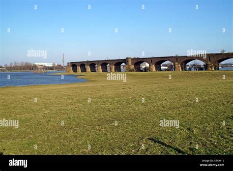 Historic Railway Bridge Wesel Stock Photo - Alamy