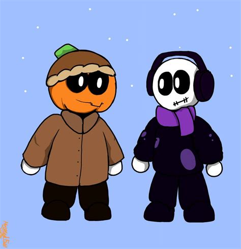 skid and pump (winter edicion) by MaskedFox on Newgrounds