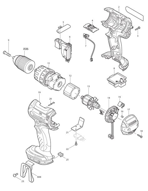 Makita Hammer Drill Parts List | Reviewmotors.co