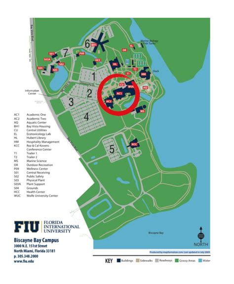 Fiu Bbc Campus Map – Map Vector