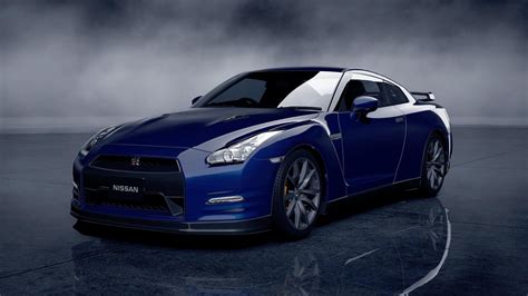 Nissan Skyline Gtr R35 Blue