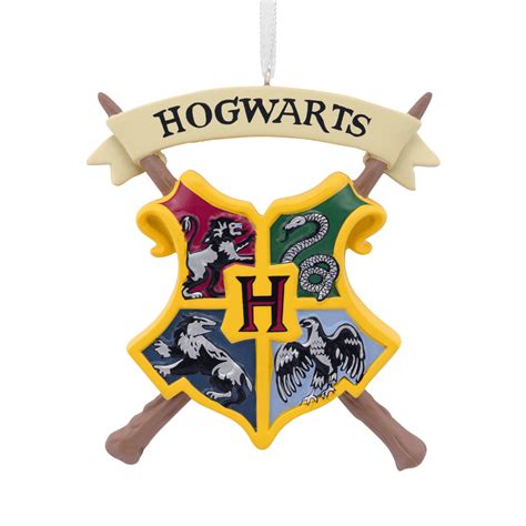 Hallmark Harry Potter Hogwarts Crest Christmas Ornaments - Walmart.com