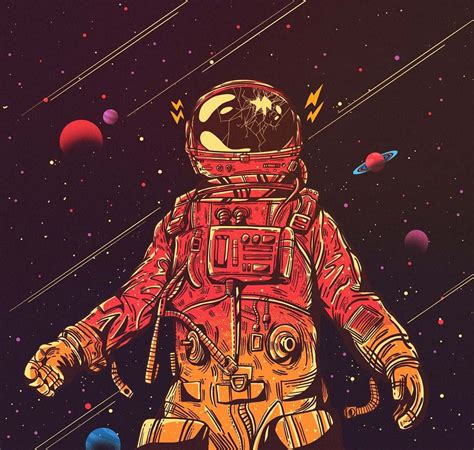 Update 86+ trippy astronaut wallpaper latest - in.cdgdbentre