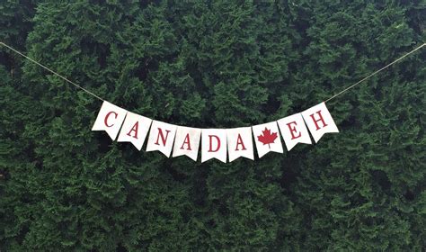 Canada Banner Canada Day Banner Canada 150 Years Banner | Etsy Canada