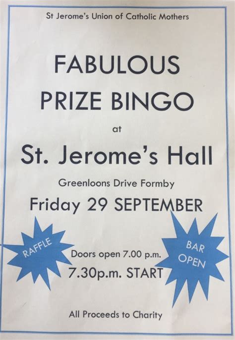 Fabulous Prize Bingo