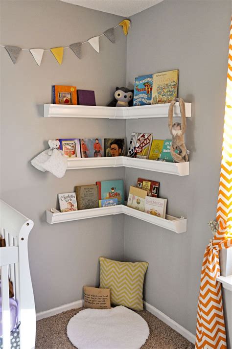 Nursery Bookshelf Ideas With Cute And Playful Designs