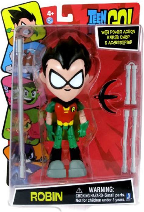 Teen Titans Go Robin 8 Action Figure Karate Chop Jazwares - ToyWiz