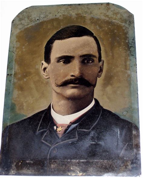 Antique LARGE Full Plate Tintype Mason Handlebar Moustache Cowboy Texas Ranger -- Antique Price ...