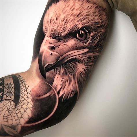 nitu_tattoo | Eagle tattoo, Inner bicep tattoo, Animal sleeve tattoo