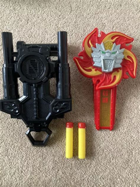 BANDAI POWER RANGERS Ninja Steel Lion Fire Morpher With Sounds & Bullets £10.00 - PicClick UK