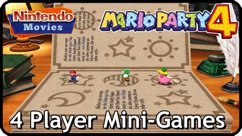 Mario Party 4 - 4 Player Mini-Games - YouTube