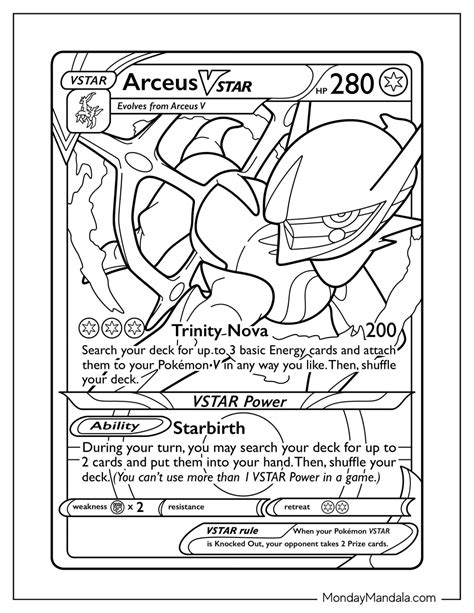 20 Arceus Coloring Pages (Free PDF Printables)