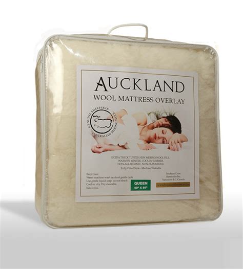 Wool Mattress Pad - Queen (60"x80") | SheepskinShop.com | Reviews on ...