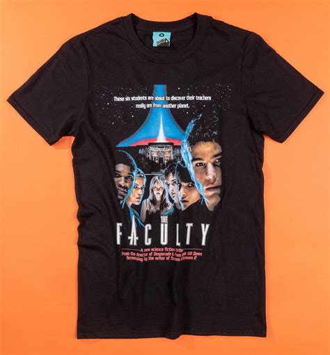 The Faculty Movie Poster Black T-Shirt