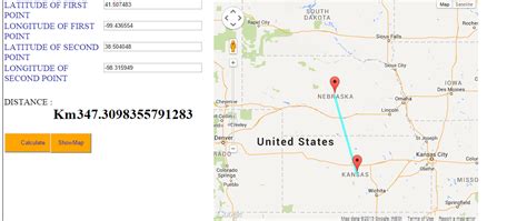 Haversine formula - Calculate geographic distance on earth