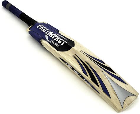 Pro Impact Classic Kashmir Willow Leather Ball Cricket Bat, Full Adult ...