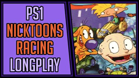 Nicktoons Racing | PS1 | Longplay | Walkthrough #9 [4Kp60] - YouTube