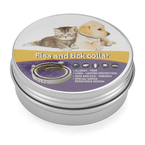 Natural Flea Collar For Dogs – Flea and Tick Protection For Up to 6 Months Anti Insect ...