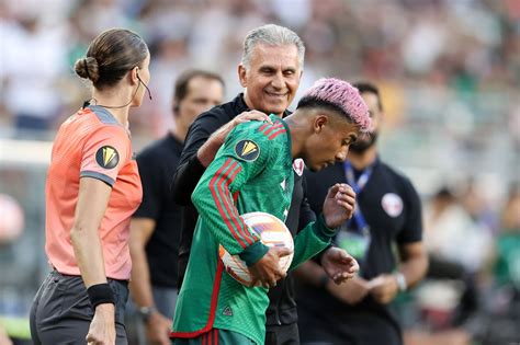 Barcelona’s Julian Araujo celebrates winning Gold Cup with Mexico - Barca Blaugranes