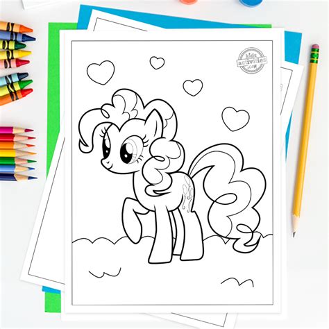 Adorable & Free My Little Pony Printable Coloring Pages