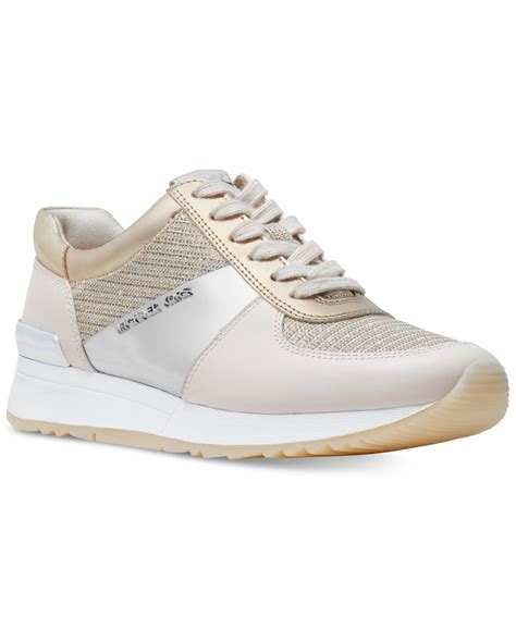 Michael kors cream multi women fashion sneakers. Cream multi. comfortably